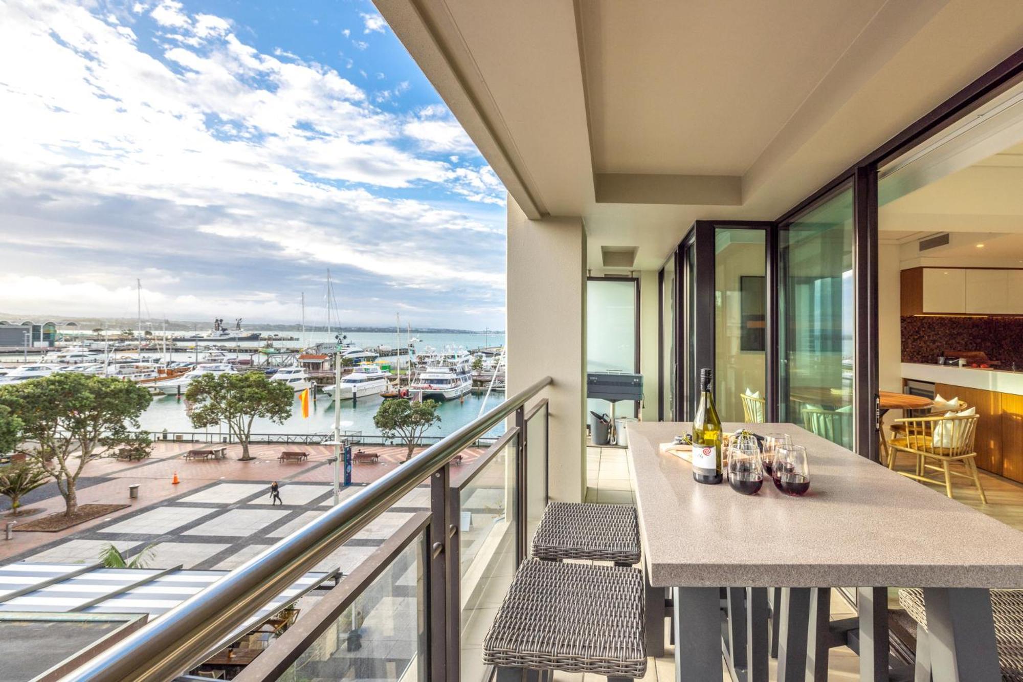 Apartamento The Quays - Auckland Viaduct Exterior foto